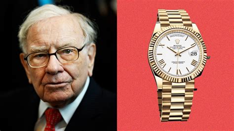 warren buffett watch collection|warren buffett day date.